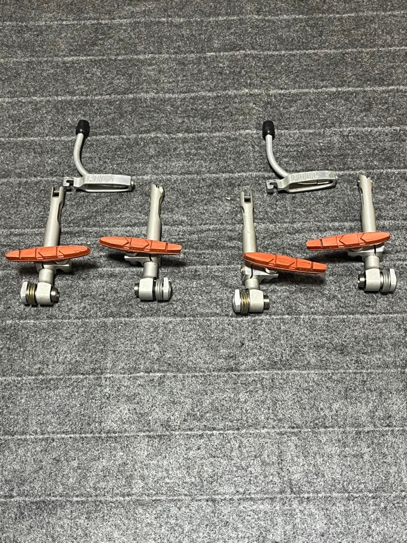 PAUL motolite V-brake シルバー前後セットbluelug