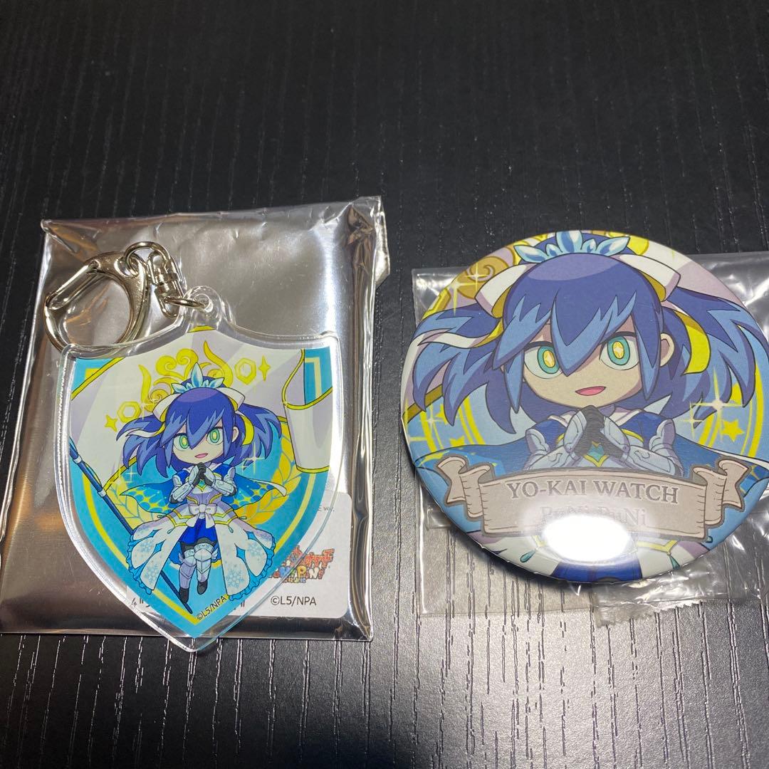 ふぶき姫　ニャーサー王ver. アクリルキーホルダー　缶バッジ