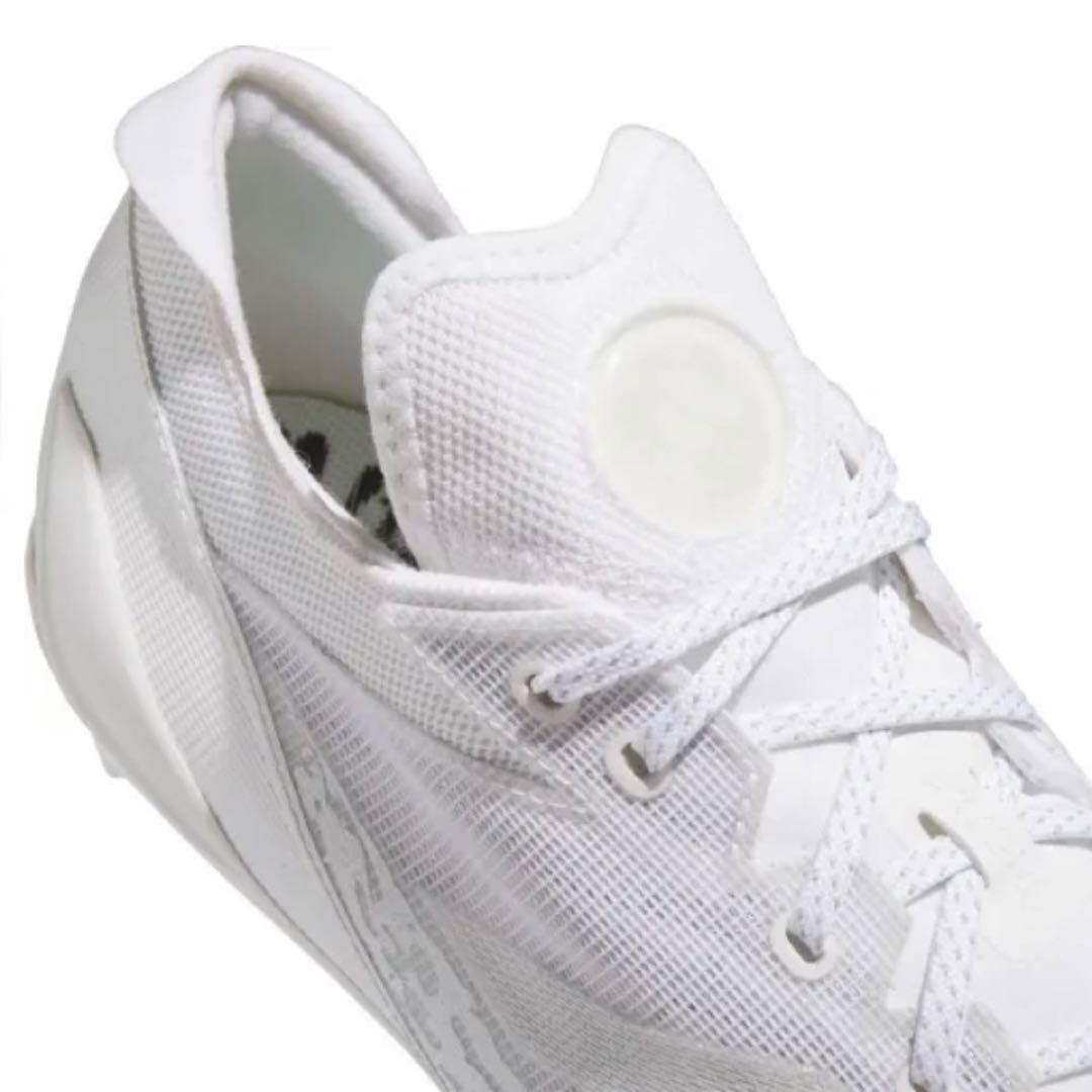 アディダス 28 アディゼロ エレクトリック アメフト スパイク シューズ 白