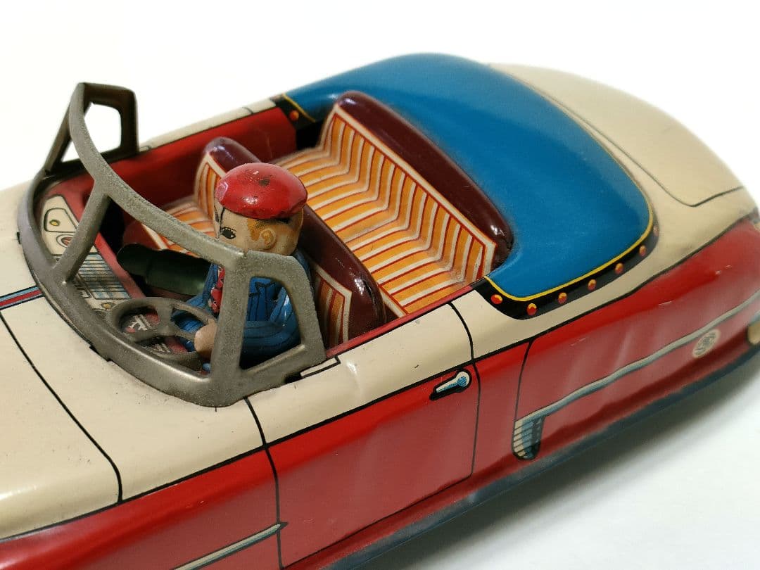 ブリキの自動車 スポーツカー 50年代