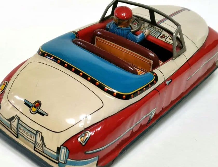 ブリキの自動車 スポーツカー 50年代