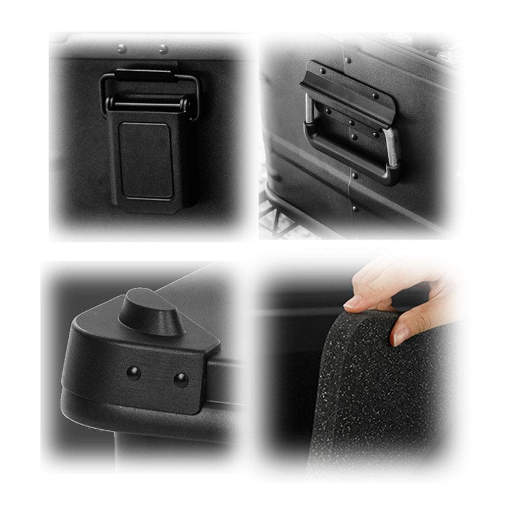 アルミニウムマグネシウム コンテナ キャンプ カスタム 50L (グレー)