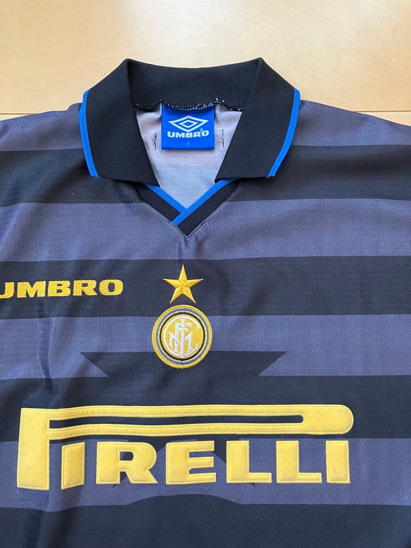 サッカー　セリエA インテルユニフォーム　UEFAカップ1997-98モデル