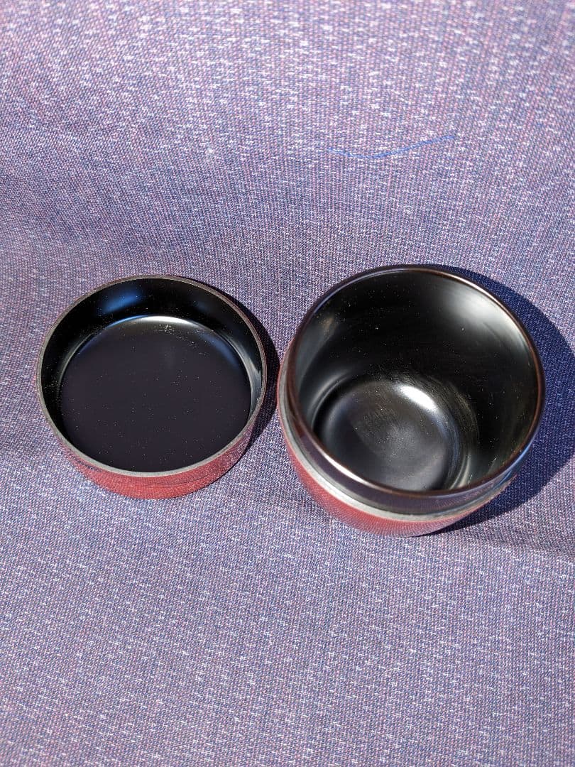 茶道具　茶入　塗師千穂造