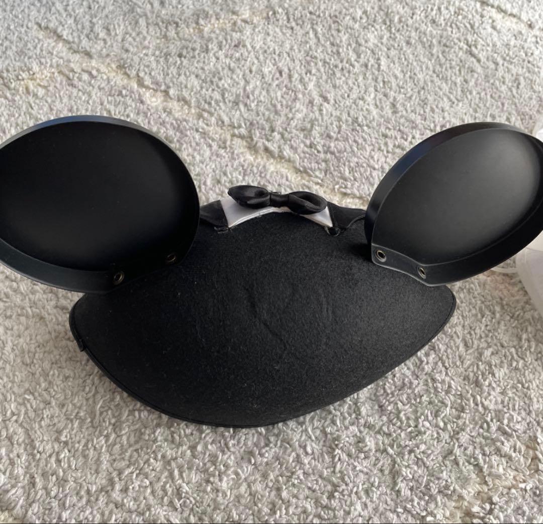 ミッキー型カチューシャ タキシードとドレス