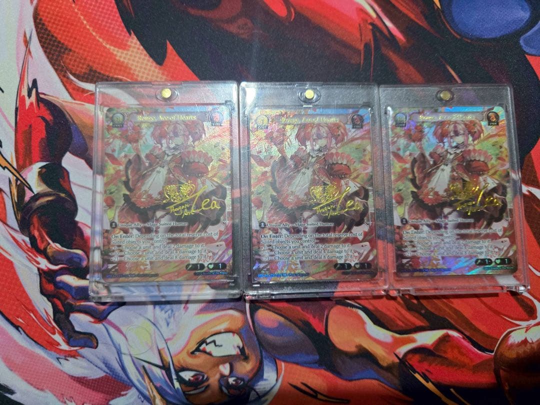 Grand Archive Rouge,Ace of Hearts CSR 3枚