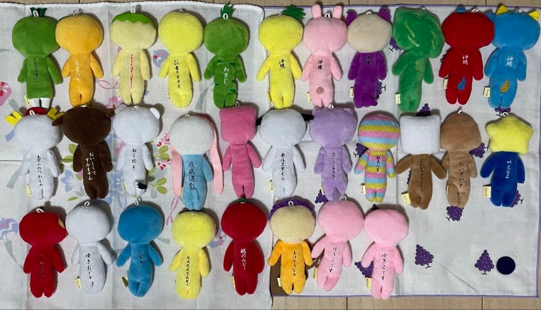 ゆきおご当地マスコット まとめ売り 30個セット