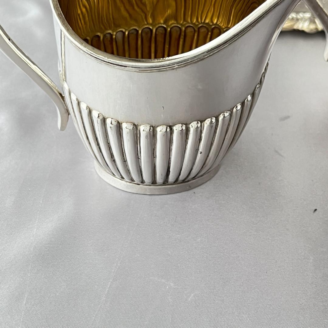 【英国】クイーンアンスタイル ミルクジャグ / シュガーボウル