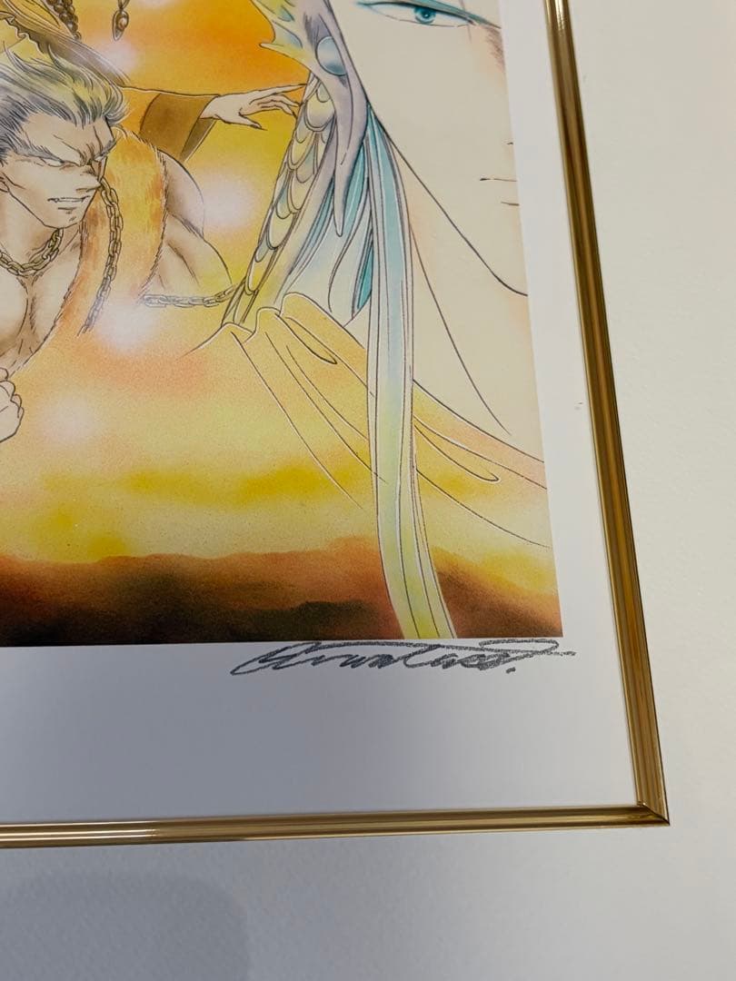 渡瀬悠宇　版画２　『ふしぎ遊戯』 復刻版　直筆サイン入り