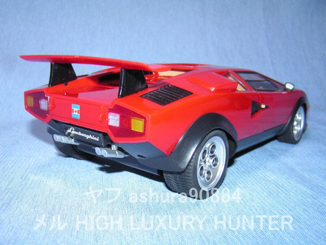 1/14 『カウンタック LP500S 赤』 ホビーラジコン化 改造品