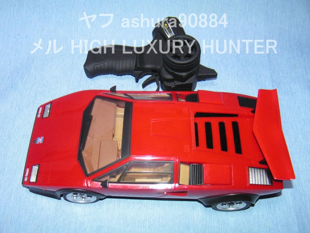 1/14 『カウンタック LP500S 赤』 ホビーラジコン化 改造品