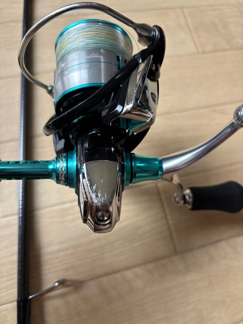 ダイワ　エメラルダス　リール＋ロッドセット