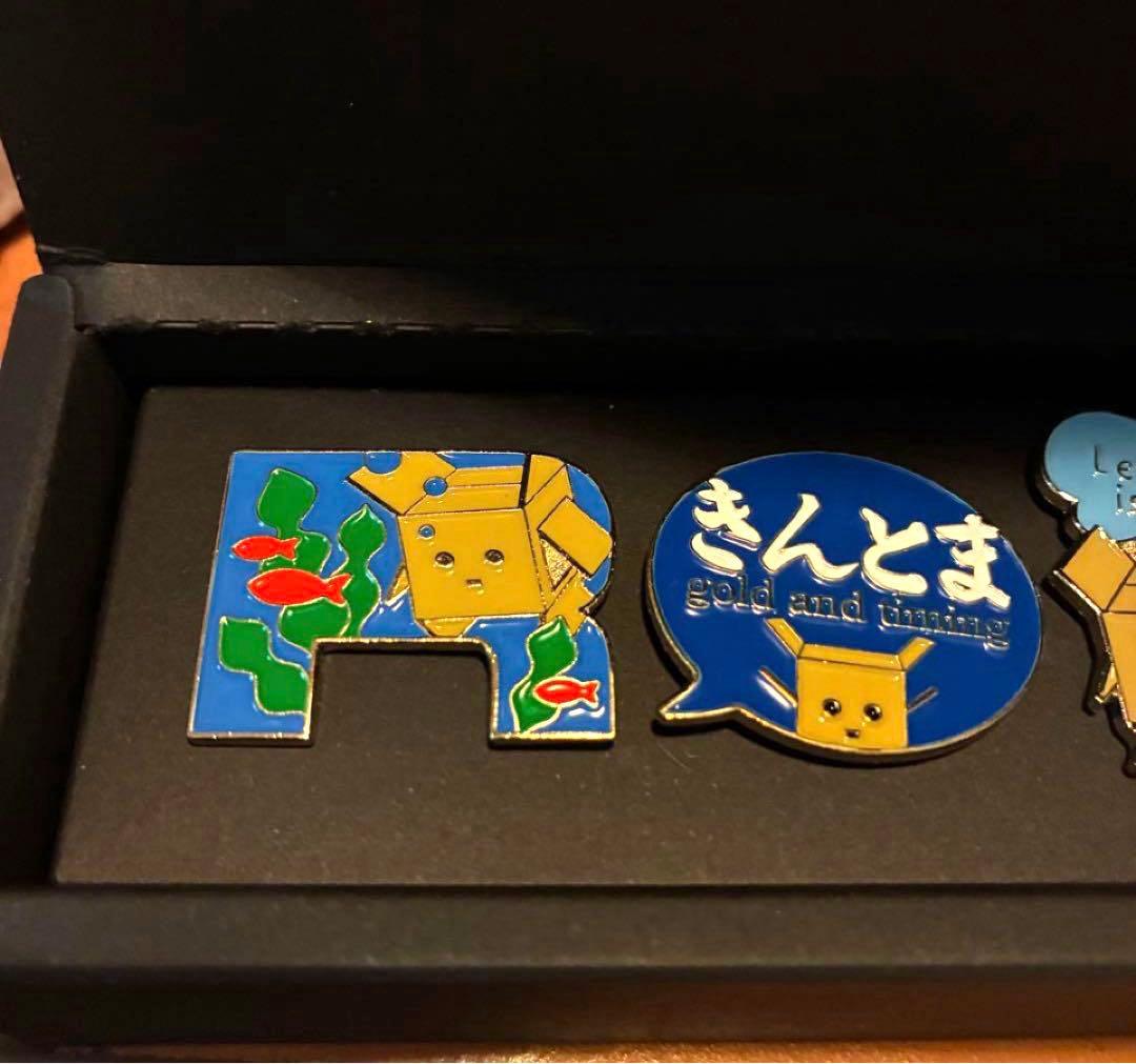 【大阪万博2025】ブルーオーシャンレンゴーピンバッジ8種箱付きセット【非売品】