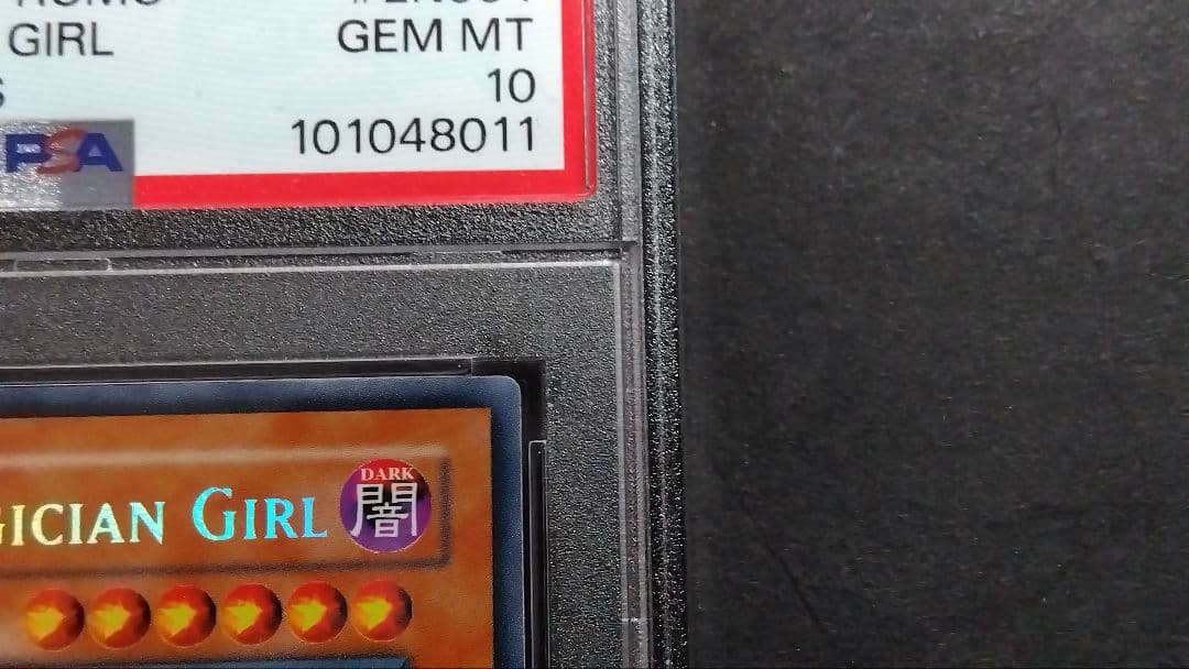 【PSA10】「ブラックマジシャンガール」CT2 シークレット 英語版