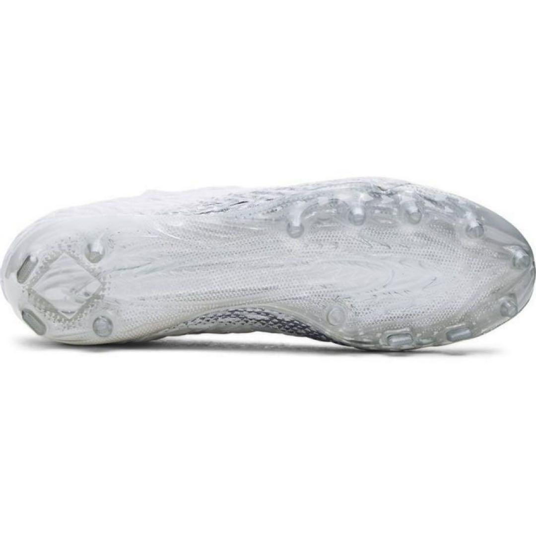 アンダーアーマー 28.5 スポットライト アメフト スパイク シューズ 白 靴