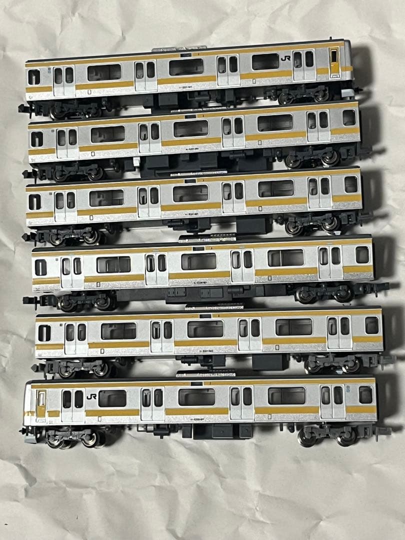 E231系総武緩行線　マイクロエース 6両　ライト点灯動力動作確認済