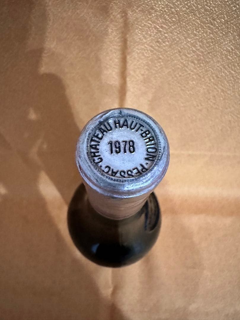 超希少シャトー・オー・ブリオン1978 赤