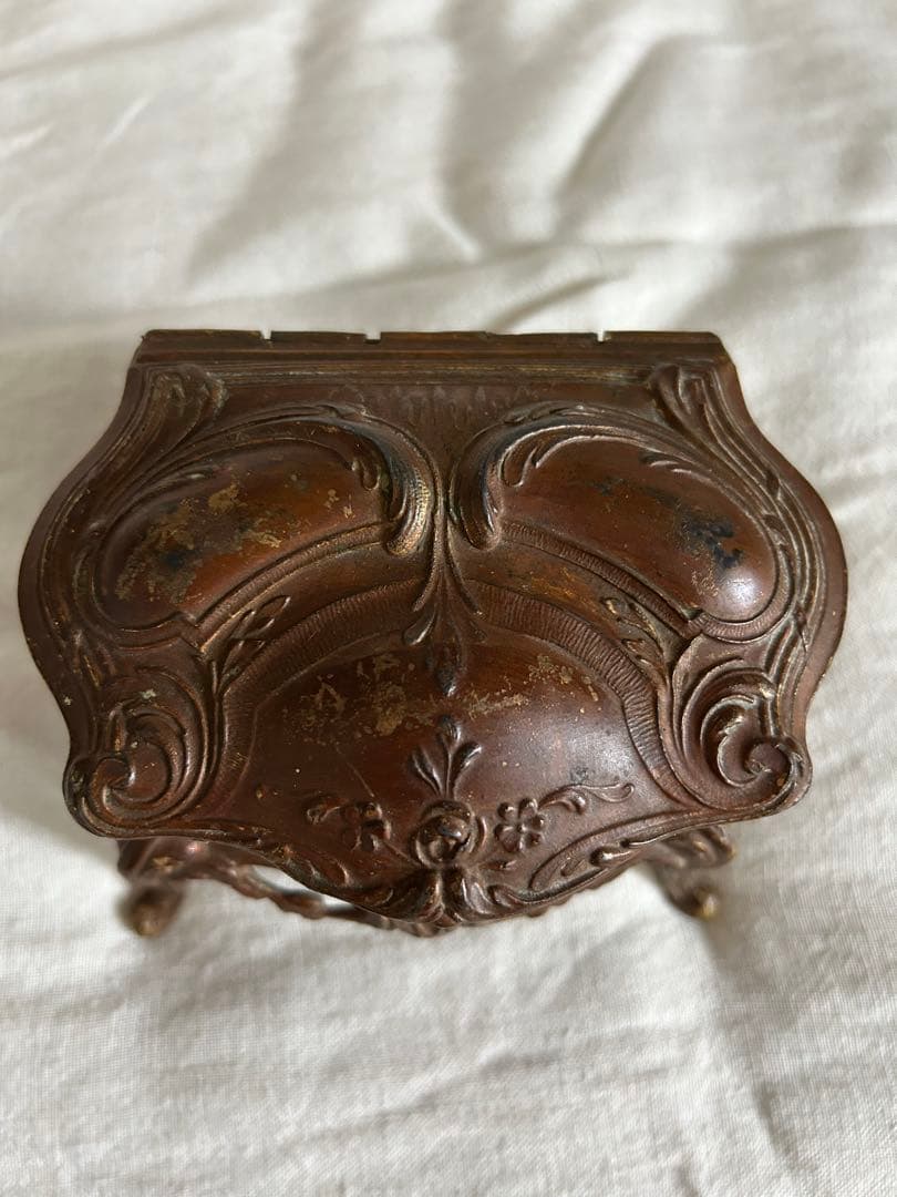 フランスアンティーク　ジュエリーケース