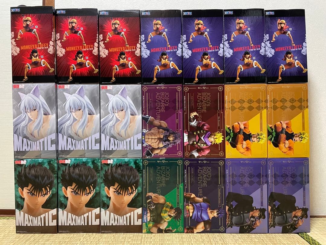 ジョジョの奇妙な冒険 Mometria フィギュア DIO 空条承太郎 21個