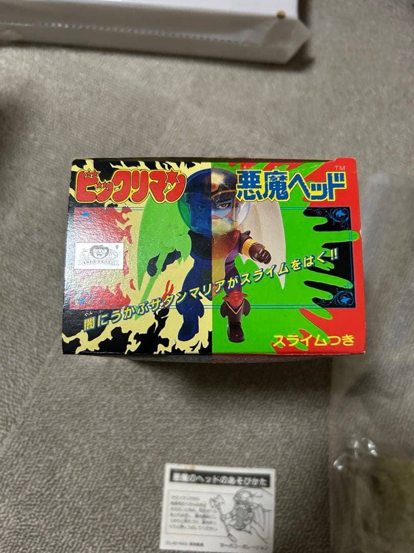ビックリマン　悪魔ヘッド　サタンマリア　フィギュア　マーバコーポレーション