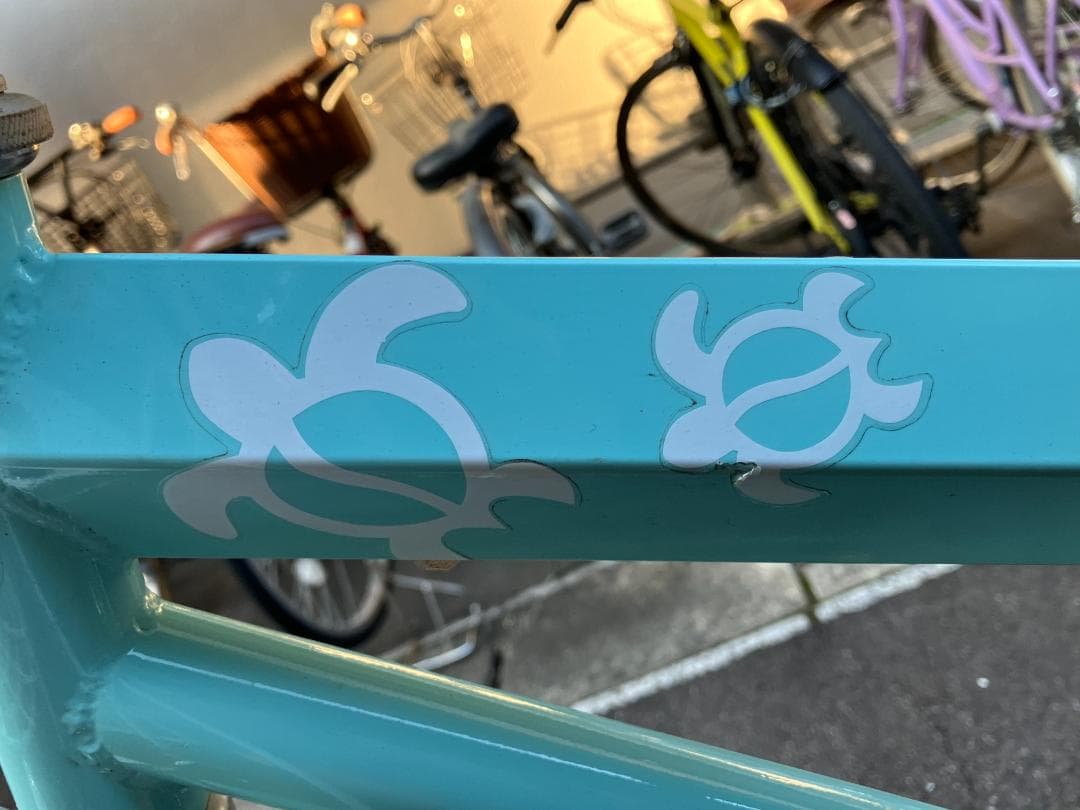 【名古屋市】マハロ（maharo）24インチ ミントグリーン 6段変速機