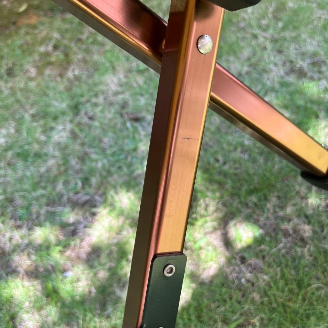 コールマン　コンフォートマスター　バンブーオーバルテーブル85