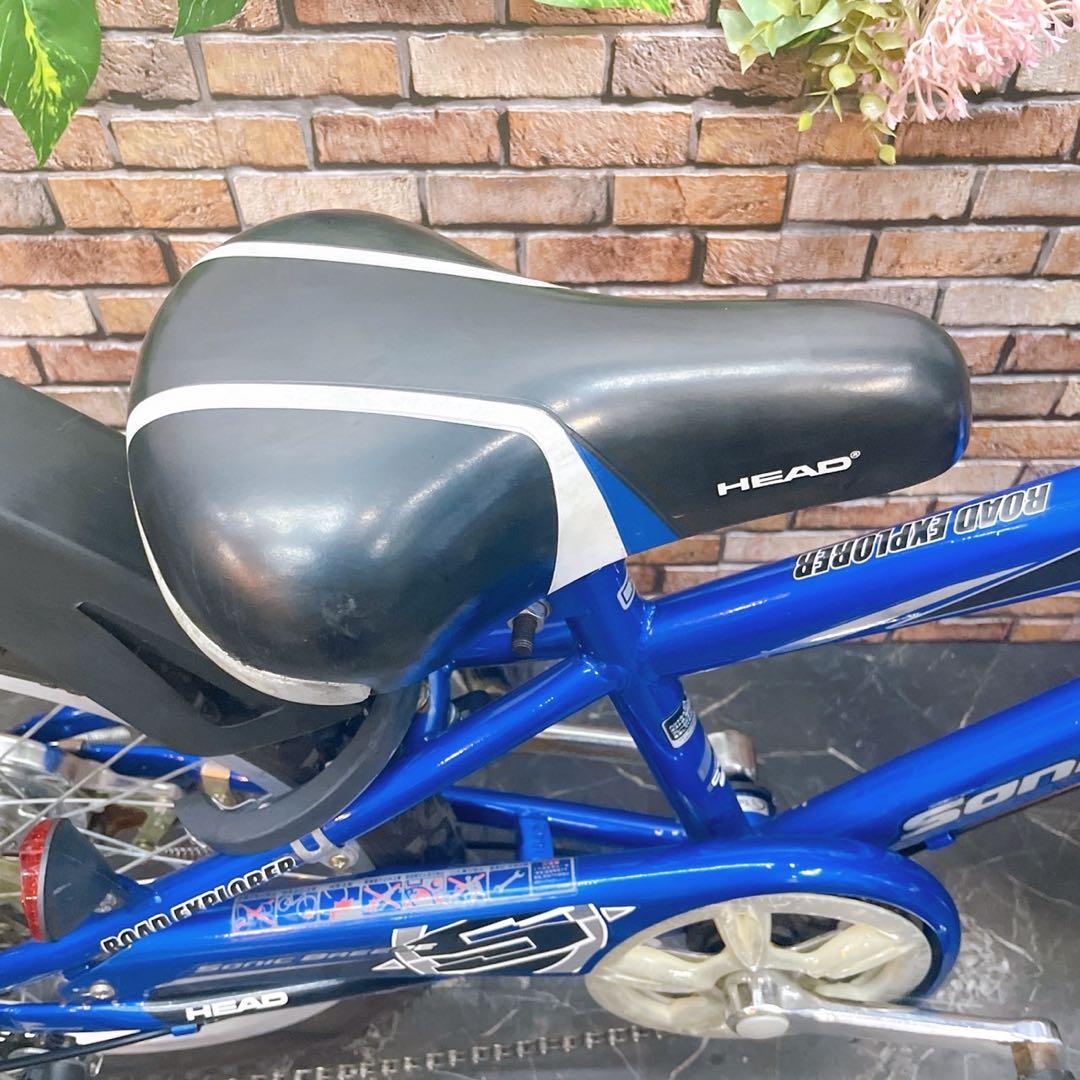 【15】子供用自転車 子供車 HEAD ブルー 20インチ