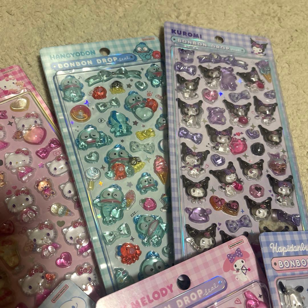 サンリオ ボンボンドロップシール 正規品