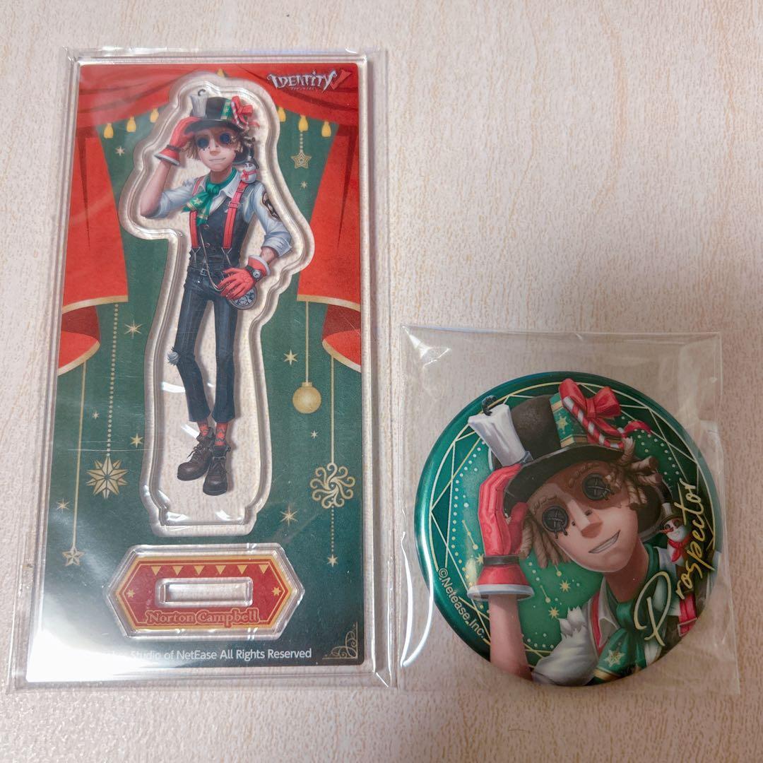 第五人格 クリスマス ロフト 缶バッジ アクリルスタンド 探鉱者