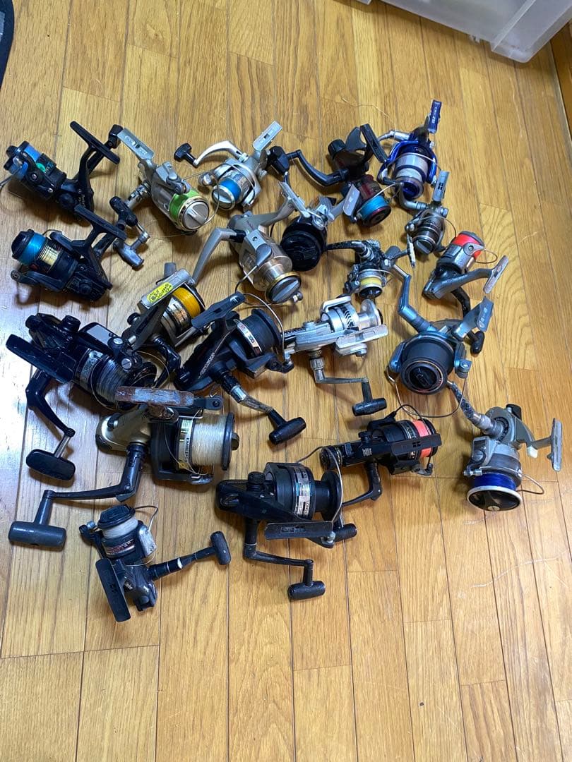 ★倉庫放ったらかしビンテージリ一ル21台セット！