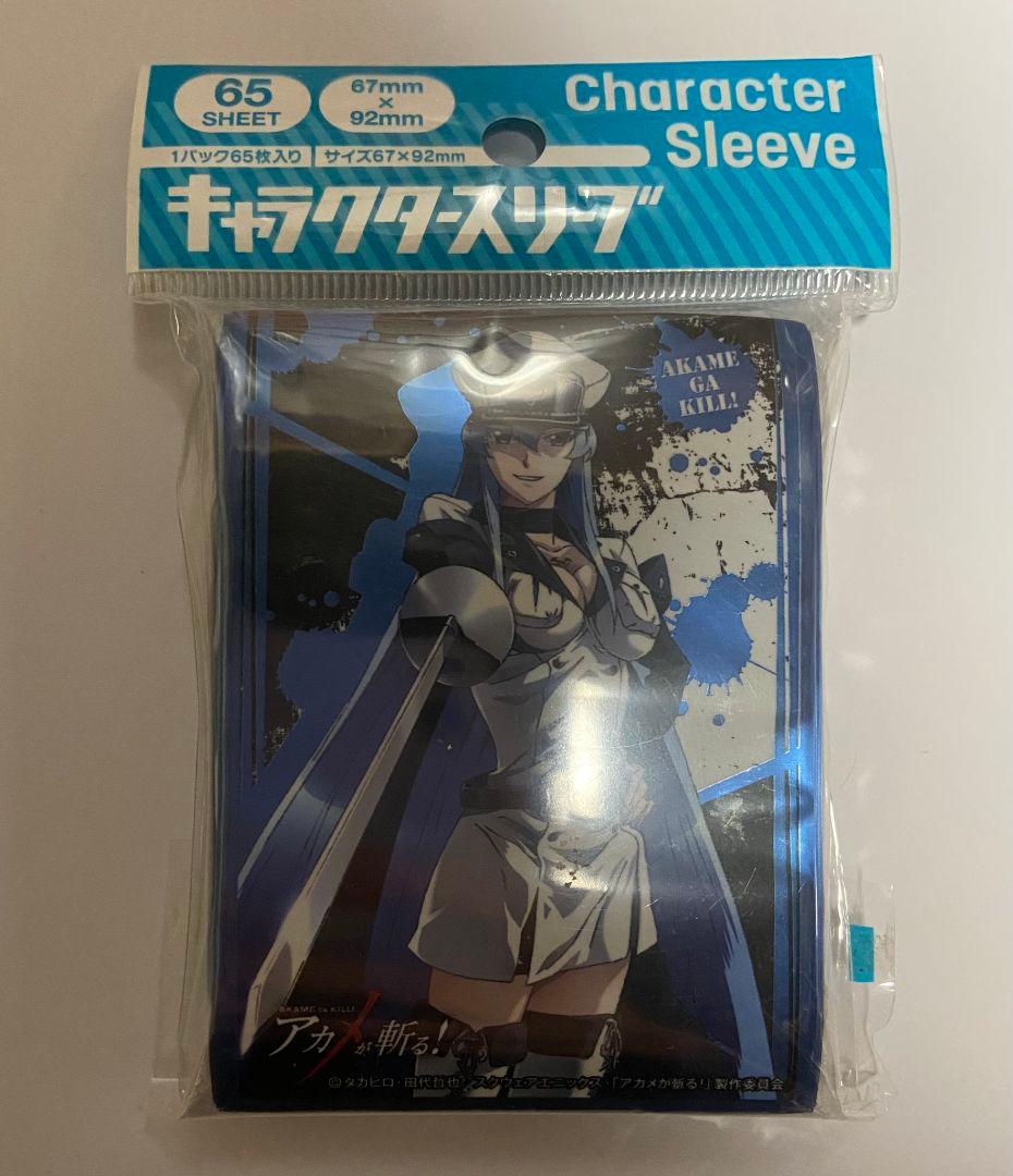 アカメが斬る エスデス スリーブ 未開封