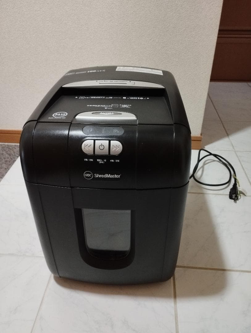 美品・GBC オートフィードシュレッダー 100AFX GCS (使用わずか)