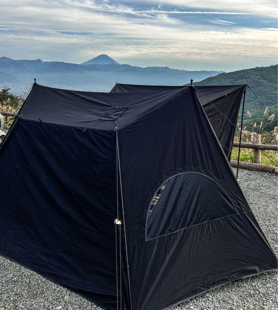 OnetigrisソロホームステッドTC ブラック+専用前幕 使用2回のみ！