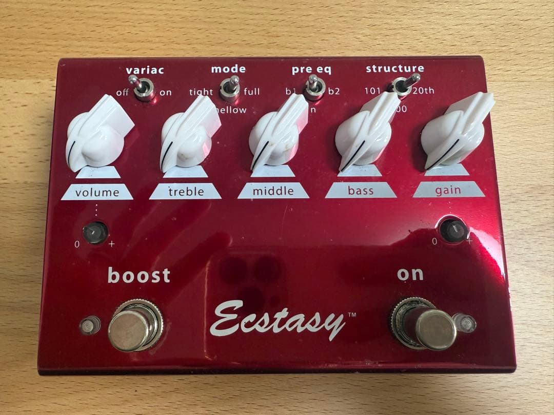 【正規品】Bogner Ecstasy REDギターエフェクター