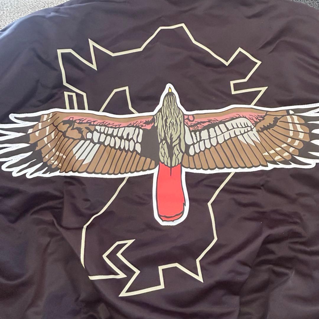 【美品・希少品】Daiei Hawks ダイエイホークス　ジャケット レッド L