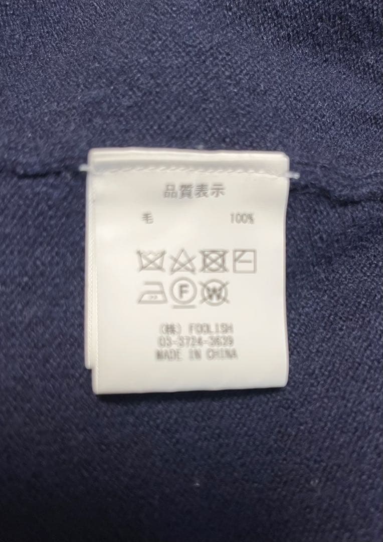 ☆レア☆ラフ&スウェル　GOLFER? 刺繍 ダークネイビー セーター　L