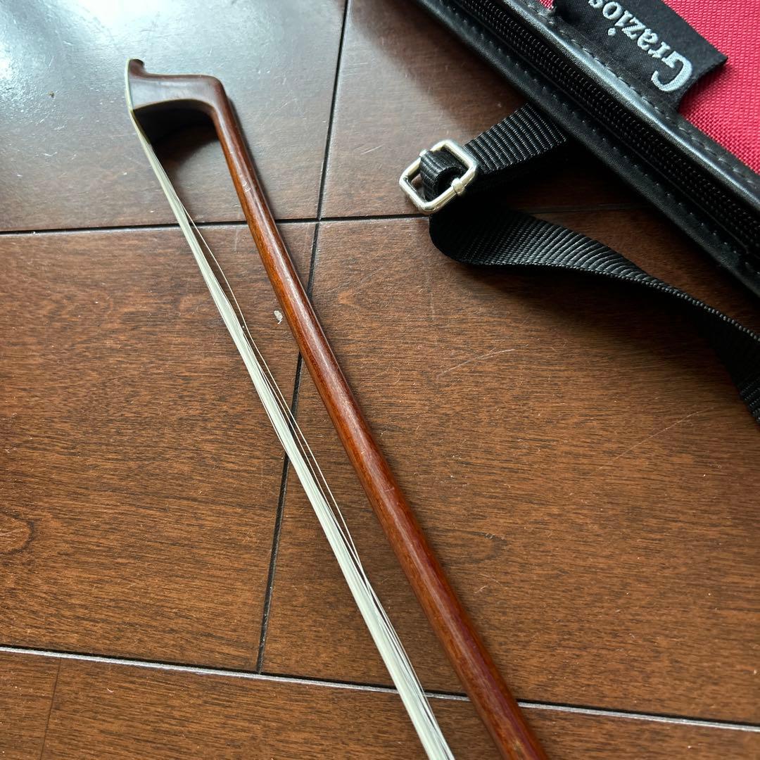 コントラバス弓 ケース付き