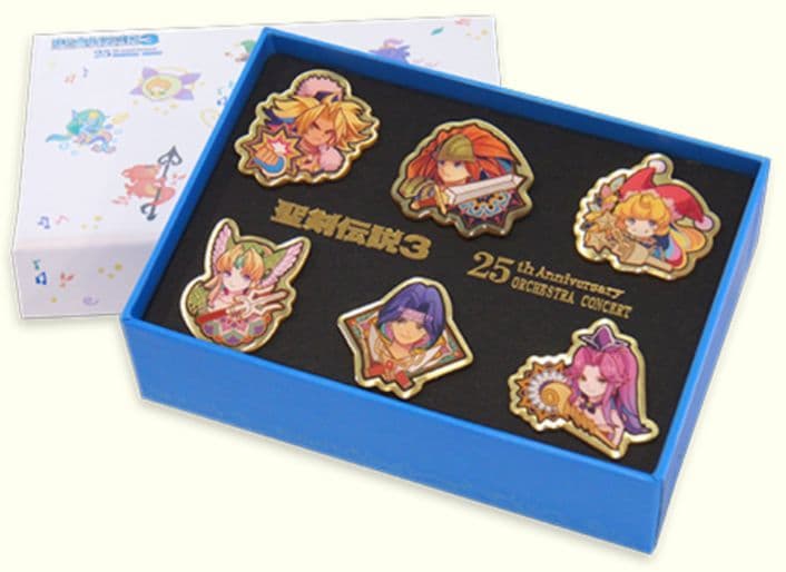 聖剣伝説3 トライアル オブ マナ スクエニ オケコン ピン バッジ