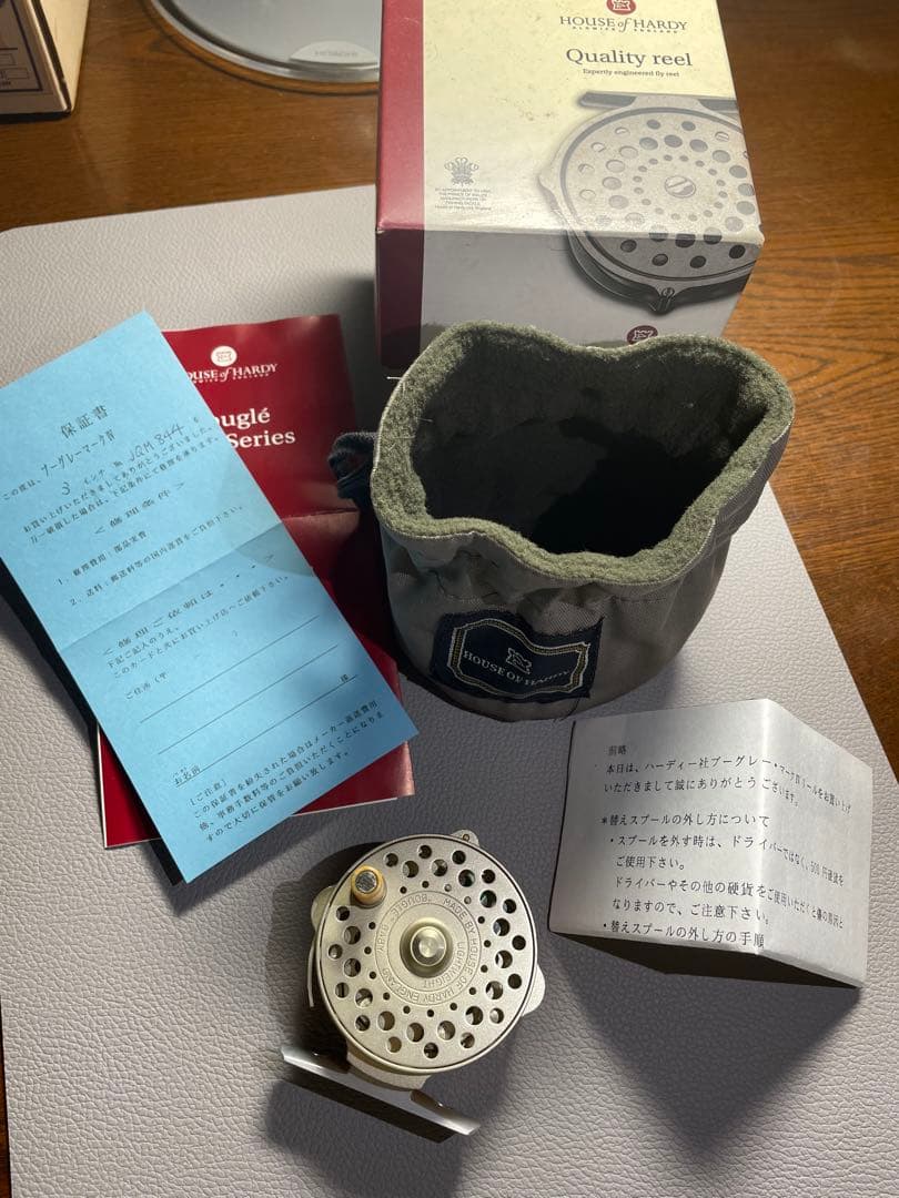 ハーディー HARDY BOUGLE BABY フライリール　フライフィッシング