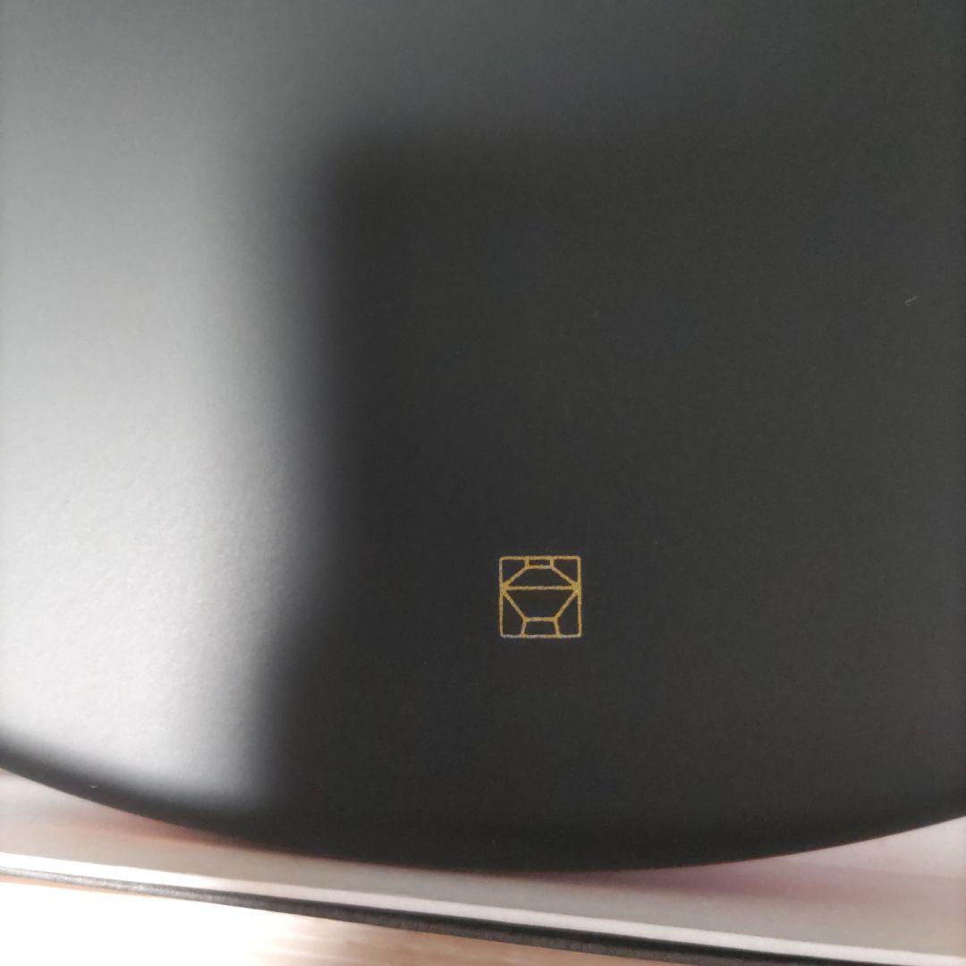 山田平安堂　丸盆　大　漆器　新品 2枚セット　正月　節句　祝　祭　クリスマス