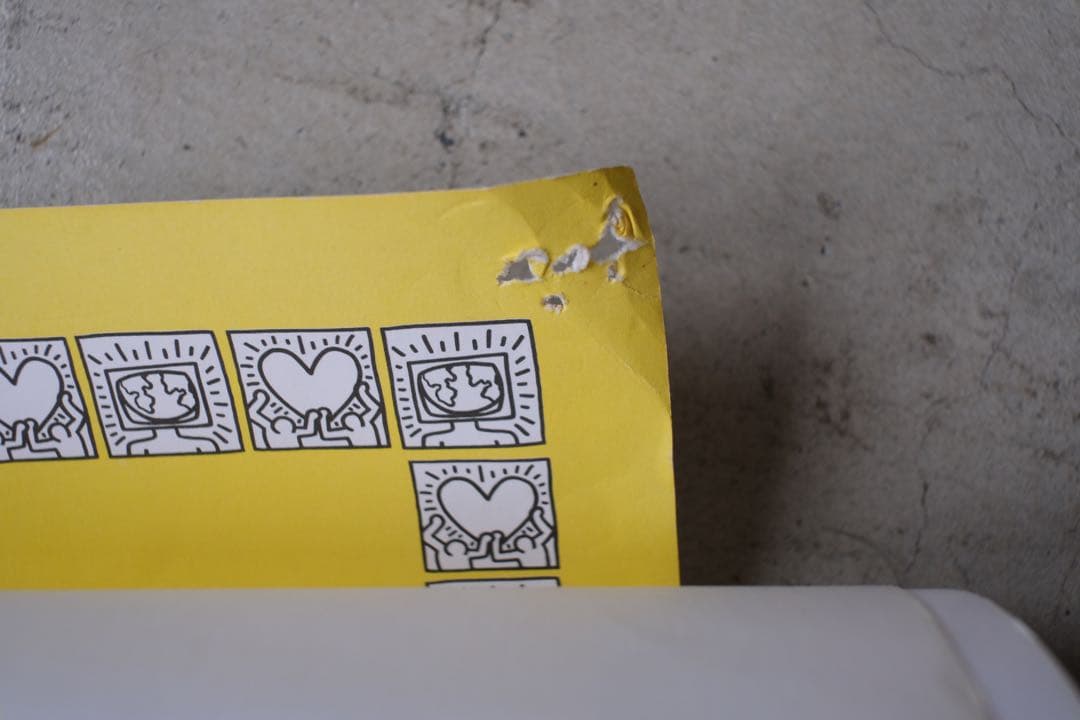 キースヘリング 1999年 非売品 ポスター ヴィンテージ