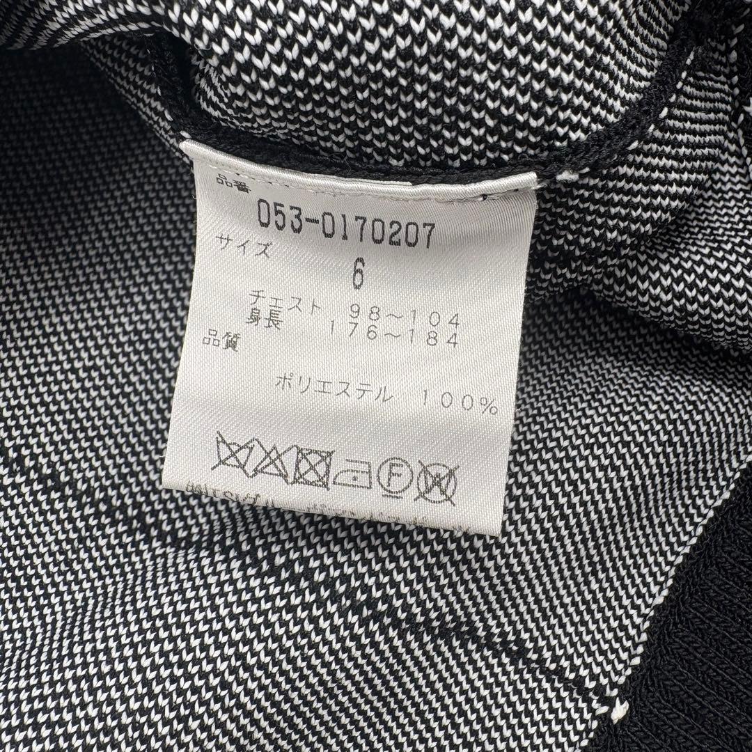 美品　パーリーゲイツ ゴルフ ニット セーター 6 XL 黒 ストライプ 924