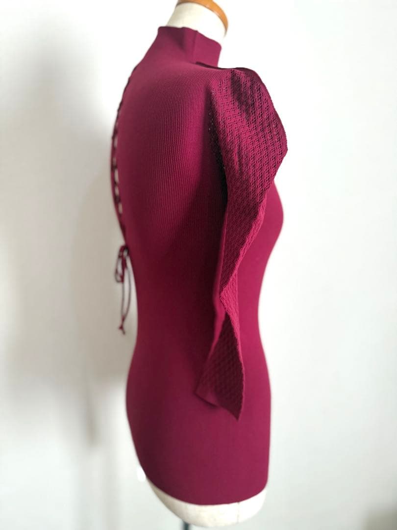 新品　Chacott 　チャコット ノーソーイング　ワイン色　定価14,850円