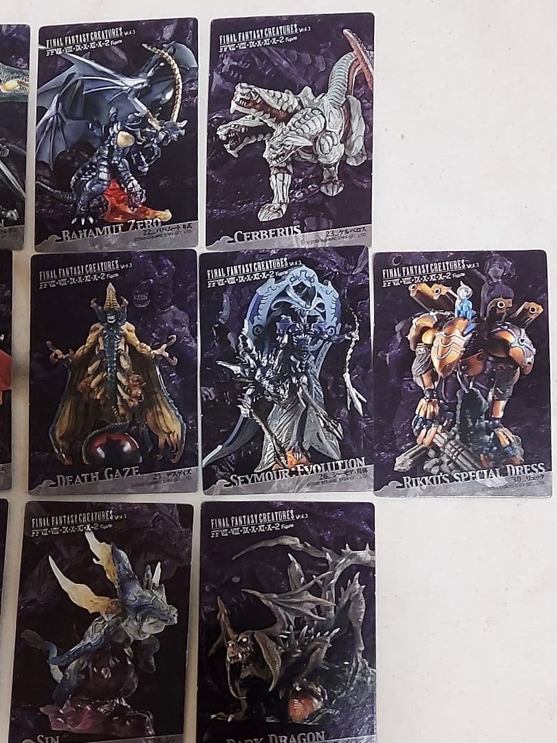 【未開封】 ファイナルファンタジー クリーチャーズ vol.3 彩色版全10種