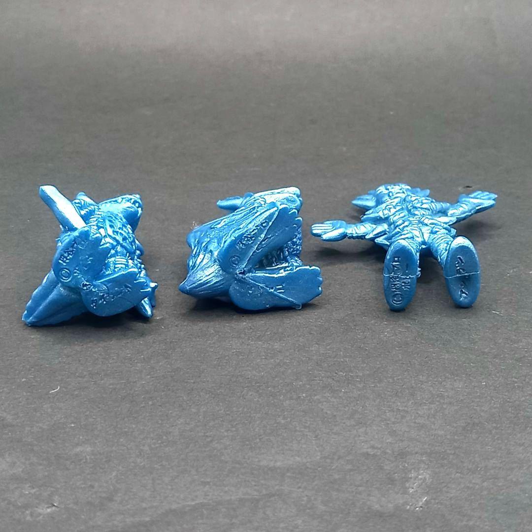 【 ヤークスン ブルメタ 9体 】ウルトラ怪獣 消しゴム 特撮 当時もの