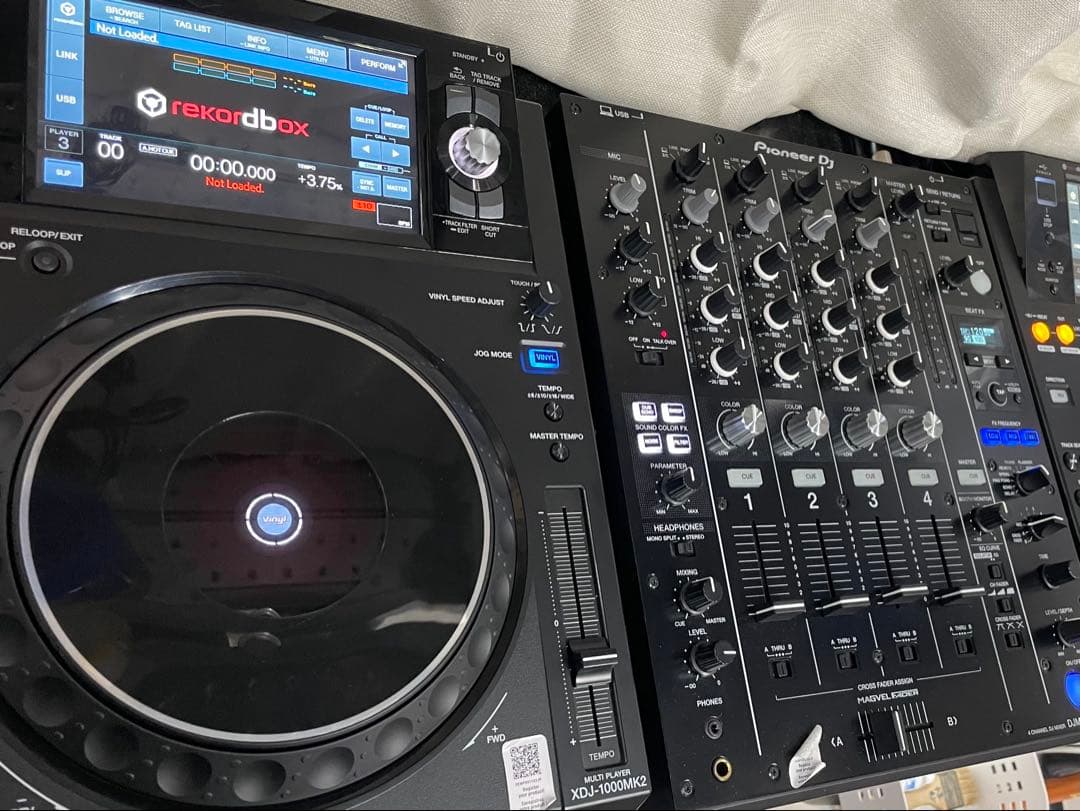 Pioneer DJ XDJ-1000MK2 & DJM-750MK2 セット