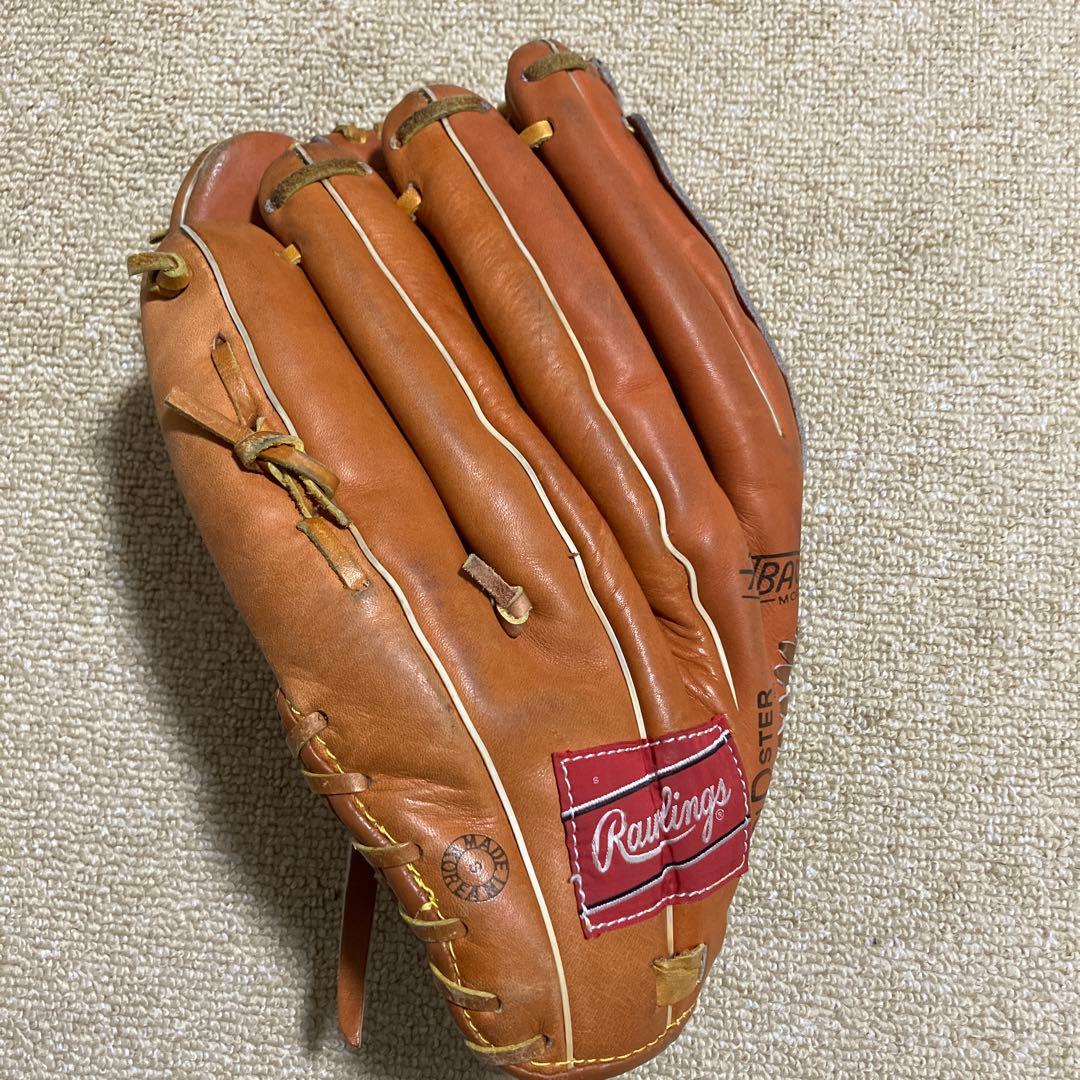 RaulingsローリングスPRO-SB135 ブラウンレザーグローブ 外野用