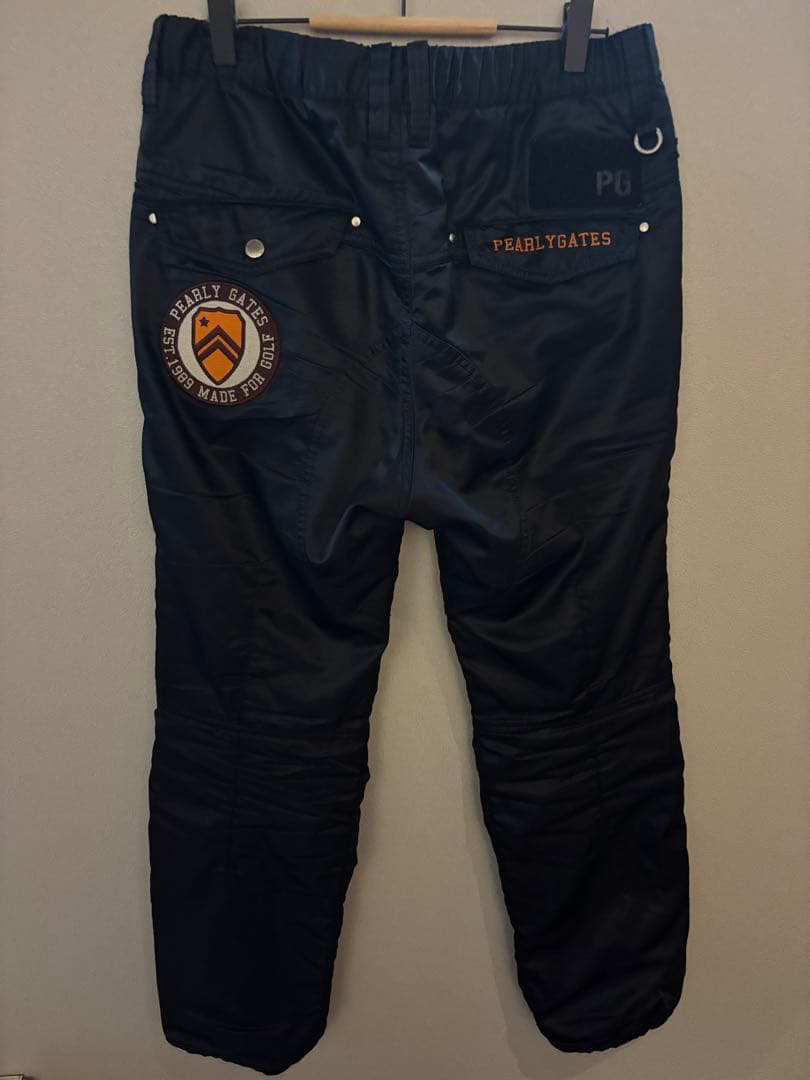 PEARLY GATES パーリーゲイツ　中綿パンツ ブラック　サイズ4
