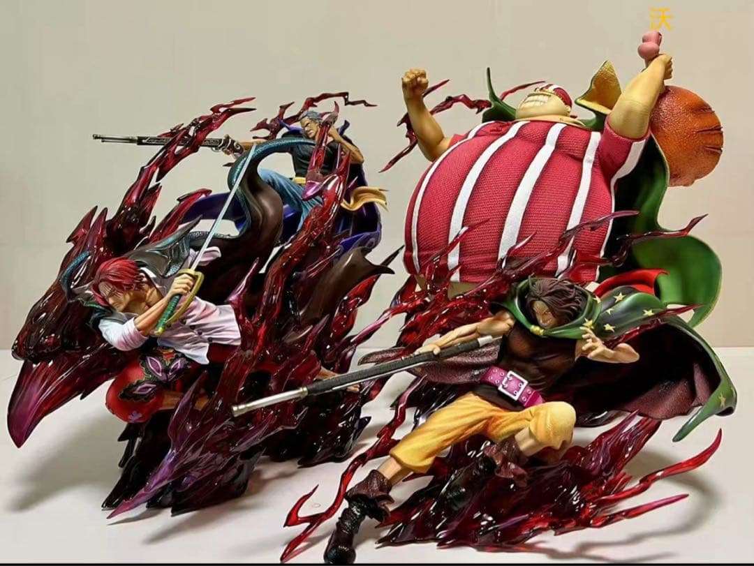 ワンピース　Jacksdo 4体　ガレージキット　フィギュア　完成品