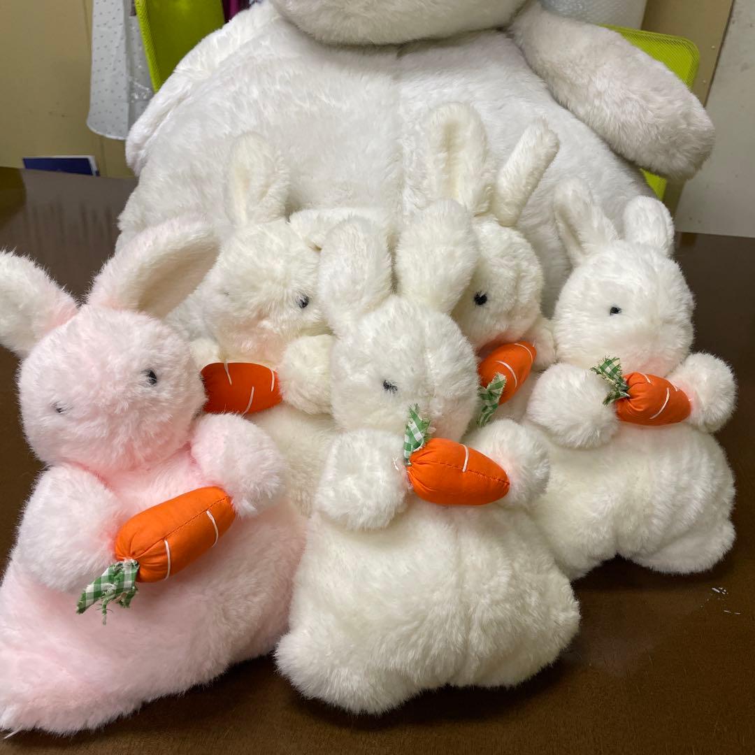 セキグチ　にんじんうさぎ　9体